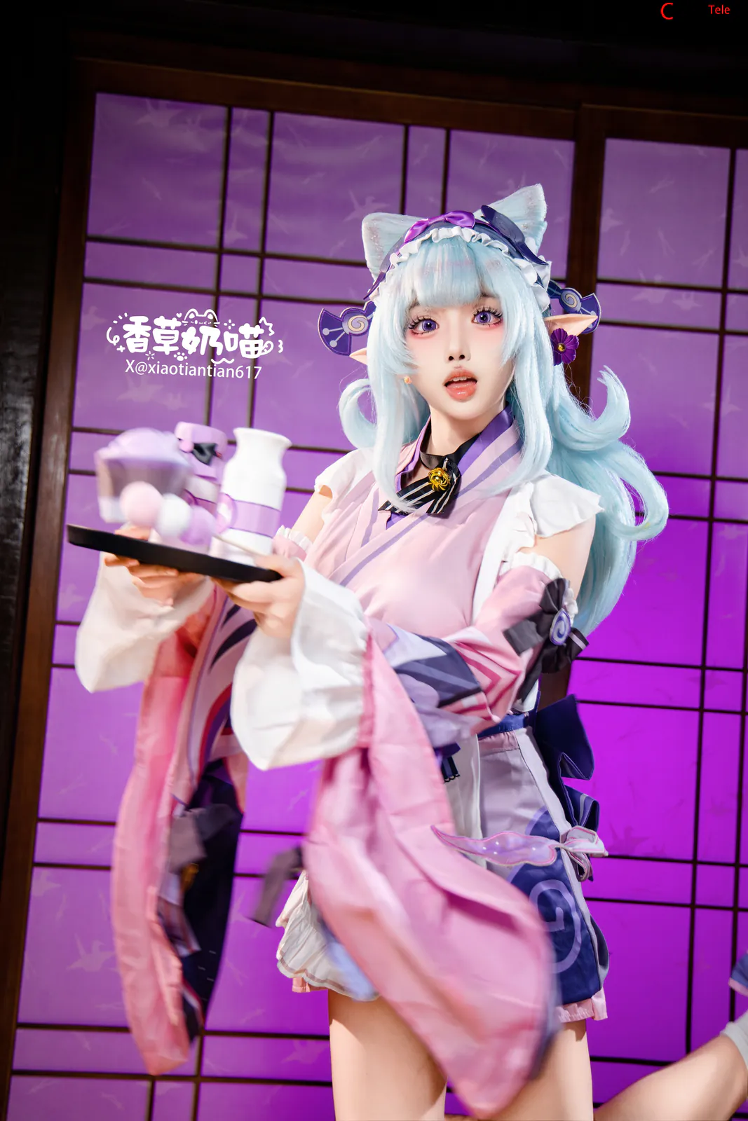 筱田甜 (xiaotiantian617) cosplay Yumemizuki Mizuki – Genshin Impact “178 photos” 第83张图