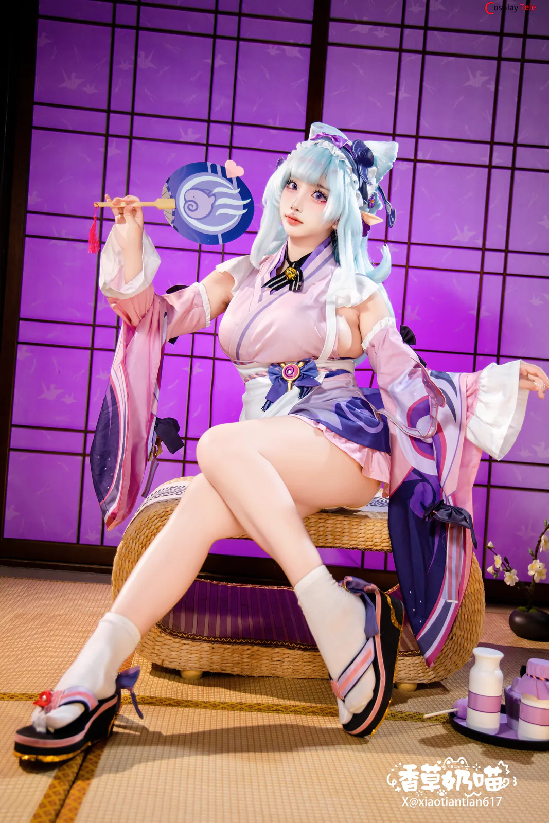 筱田甜 (xiaotiantian617) cosplay Yumemizuki Mizuki – Genshin Impact “178 photos” 第90张图