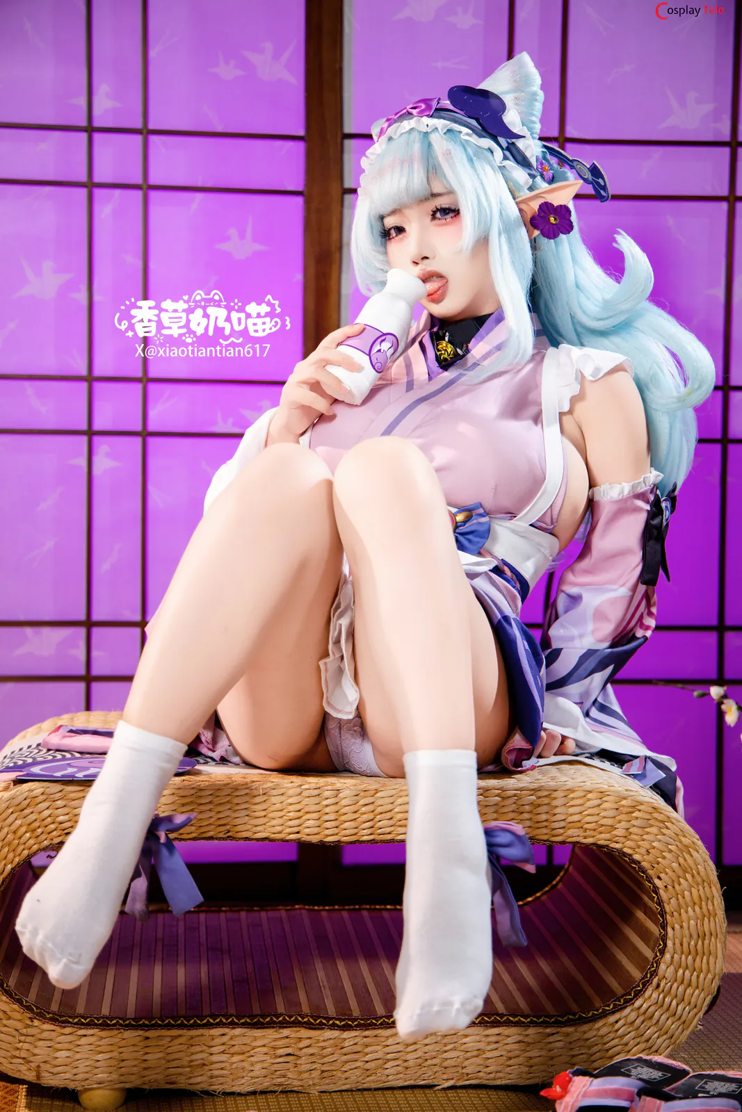 筱田甜 (xiaotiantian617) cosplay Yumemizuki Mizuki – Genshin Impact “178 photos” 第91张图