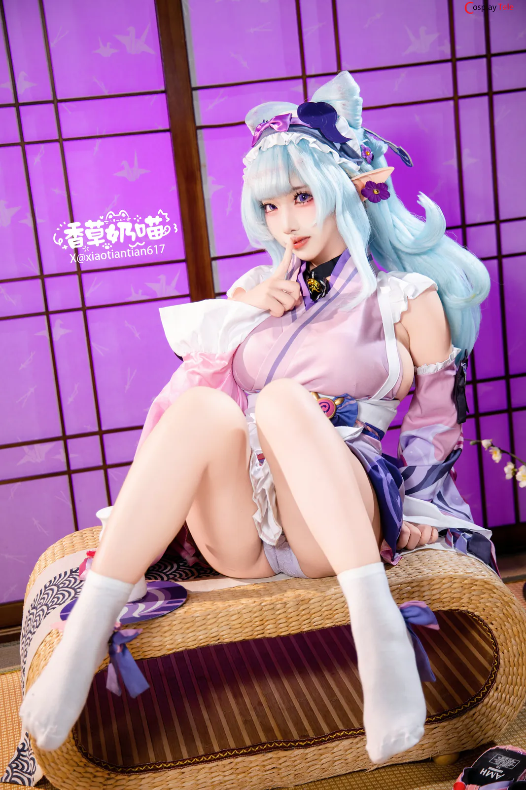 筱田甜 (xiaotiantian617) cosplay Yumemizuki Mizuki – Genshin Impact “178 photos” 第92张图
