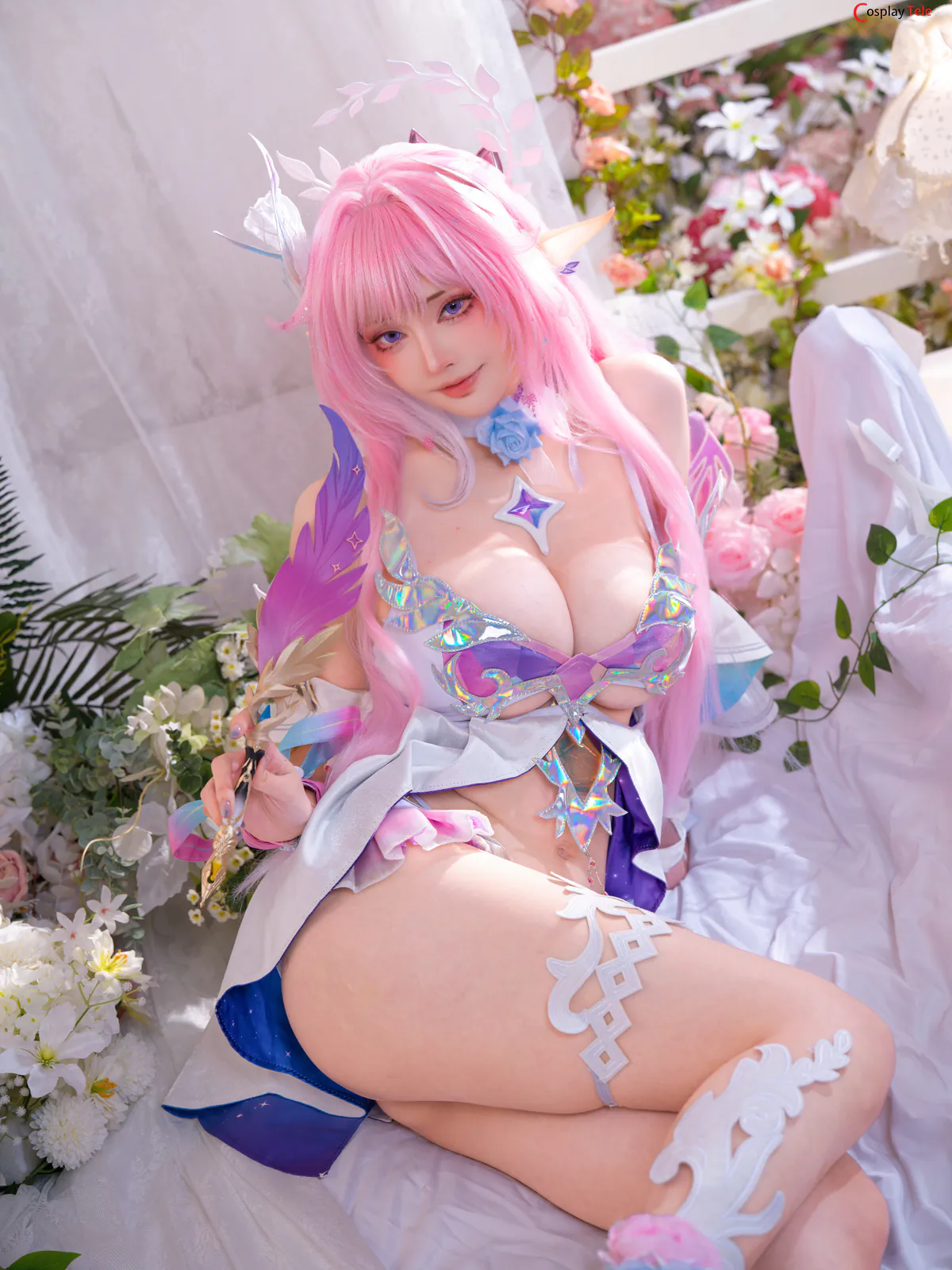 Machi馬吉 cosplay Cyrene Swimsuit – Honkai:Star Rail “119 photos” 第50张图