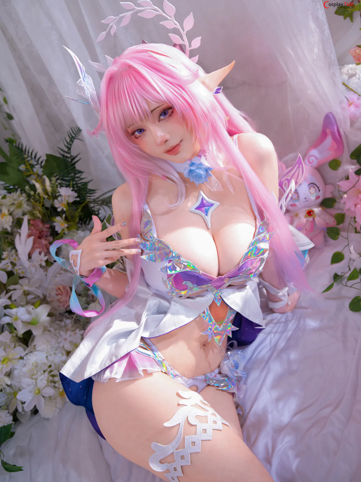 Machi馬吉 cosplay Cyrene Swimsuit – Honkai:Star Rail “119 photos” 第54张图