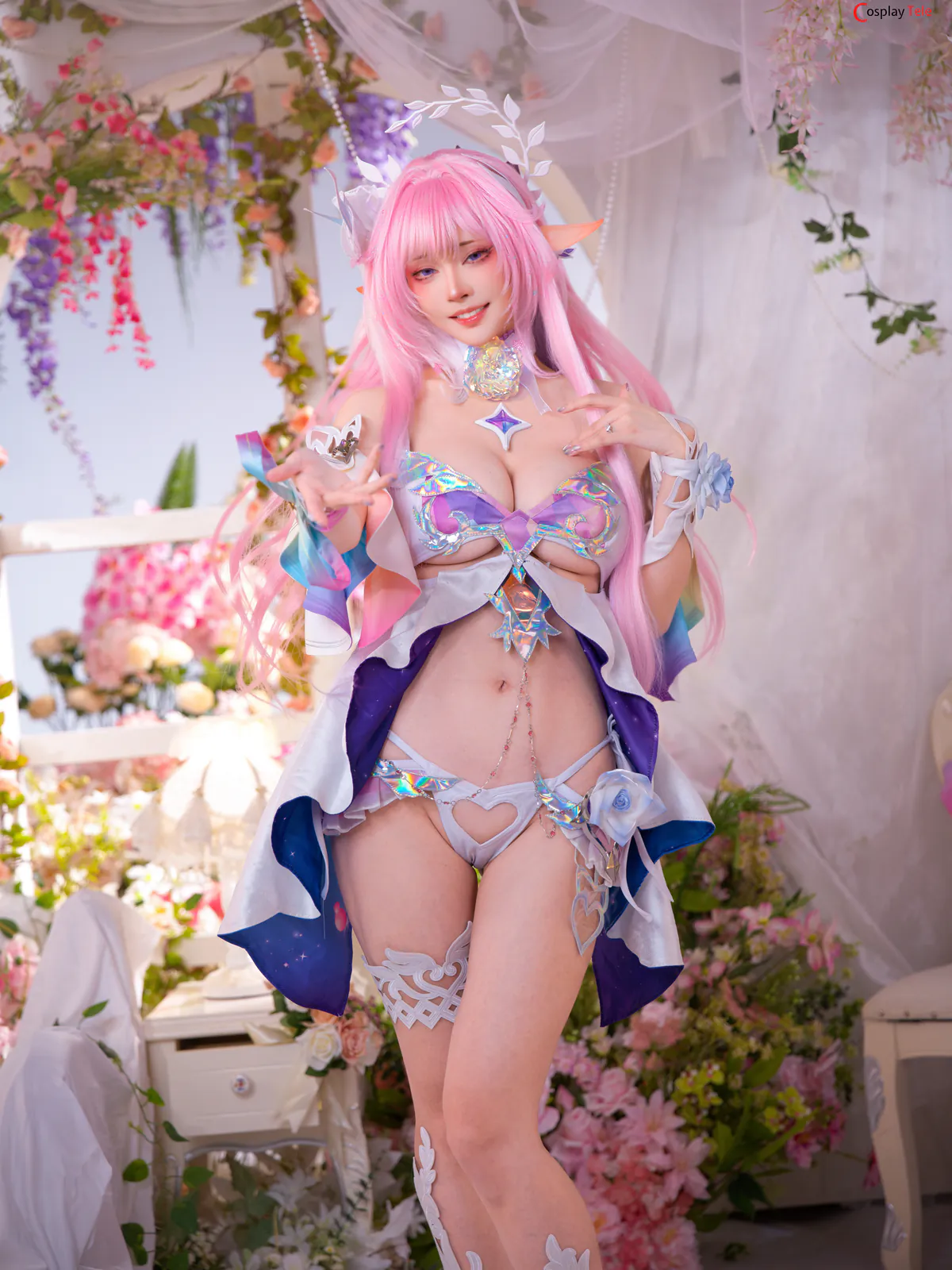 Machi馬吉 cosplay Cyrene Swimsuit – Honkai:Star Rail “119 photos” 第6张图