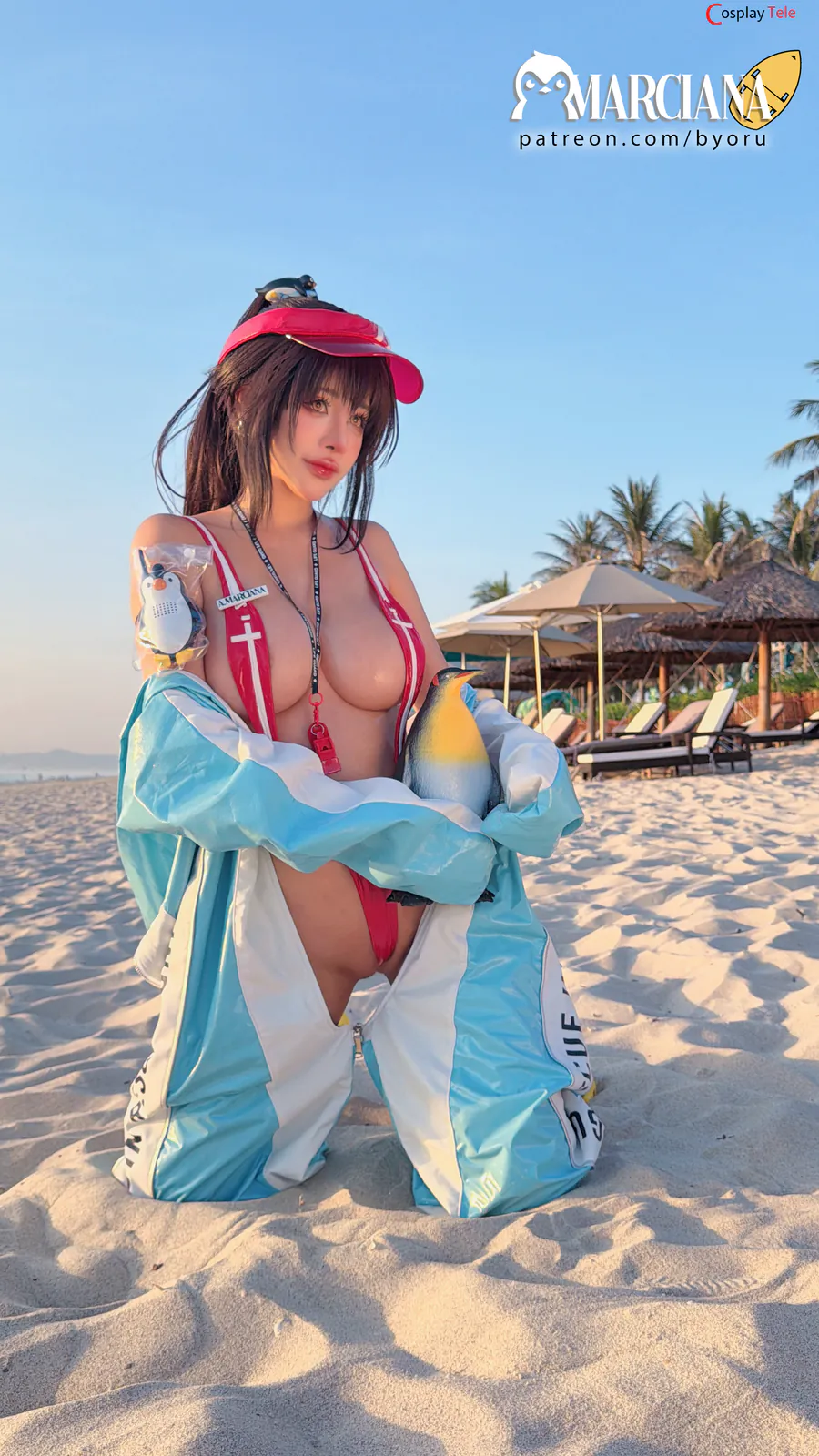 Byoru (ビョル) cosplay Marciana Marine Study – NIKKE “69 photos and 23 videos” 第43张图