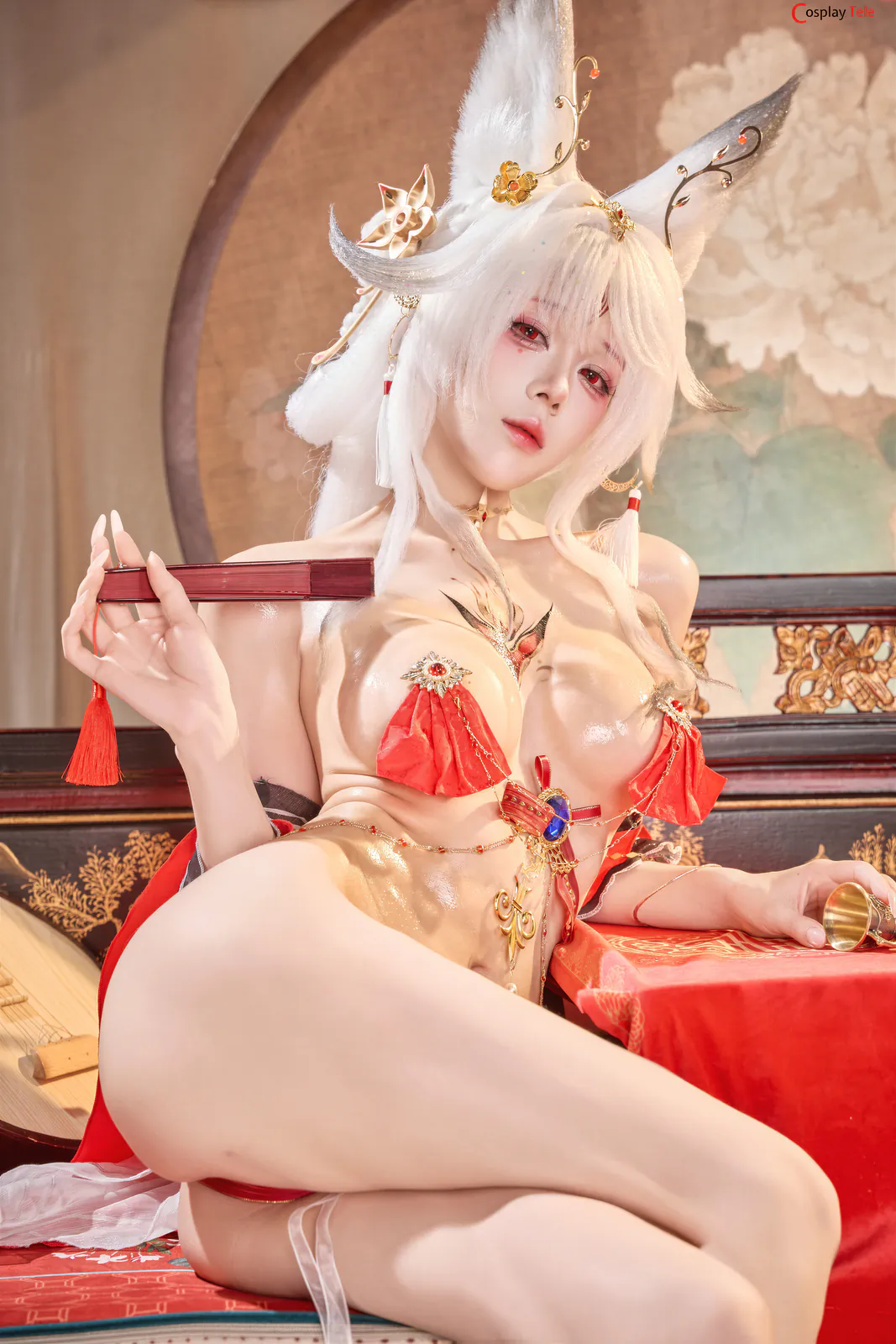 九言 (Jiu Yan) cosplay Hsin – Wuthering Waves “72 photos and 2 videos” 第41张图